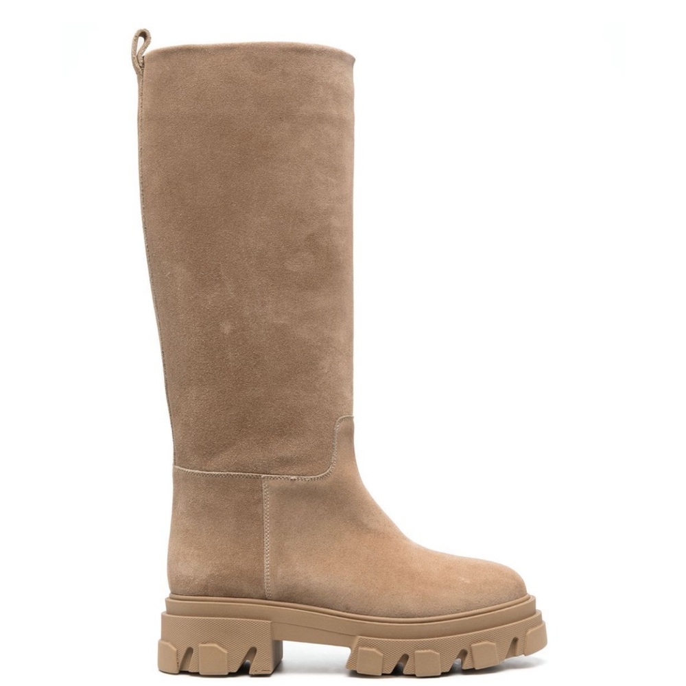 GIABORGHINI PERNI MID CALF BOOTS SUEDE